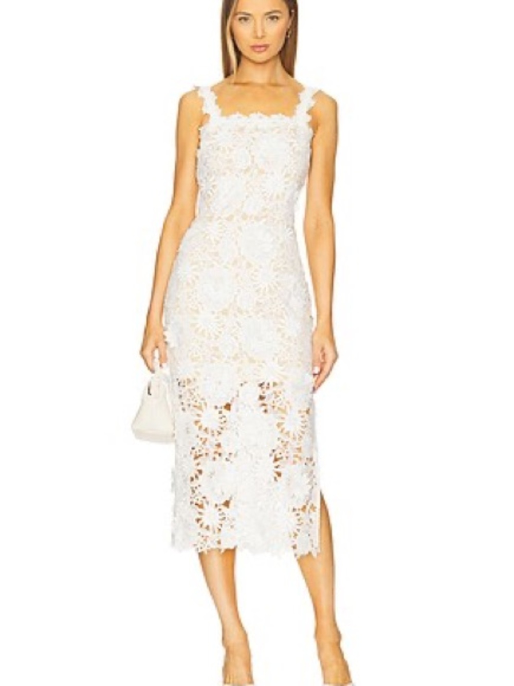 Generation Love White Cut Out Flower Dress